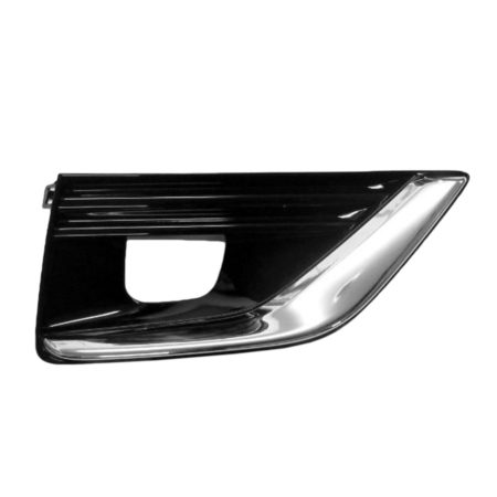 Right Front bumper insert HYBRID; LUXE; Fog Lamp Bezel; w/Fog Lamps - INFINITI Q50 2018-2018