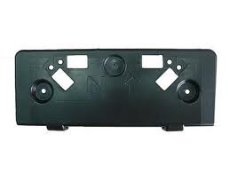 Front bumper license bracket Sedan; w/o Sport Pkg - INFINITI G35 2007-2008