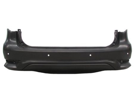 Rear bumper cover w/Backup Collision Intervention; w/Park Assist; w/o Towing Hitch; prime - INFINITI QX60 2016-2017