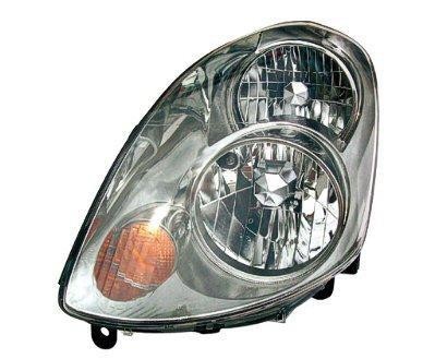 Left Headlamp assy composite 4dr sedan; halogen - INFINITI G35 2003-2004