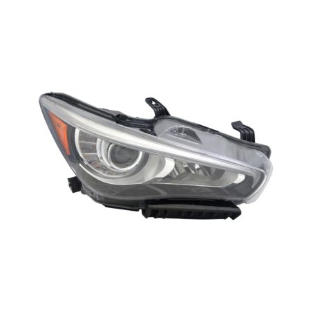 Right Headlamp assy composite w/o Adaptive Headlamps - INFINITI Q50 2014-2017