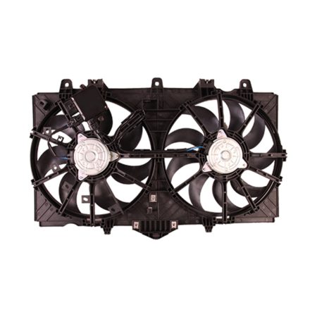 Radiator cooling fan assy 3.5L; HYBRID; w/o Control Module - INFINITI Q50 2014-2018