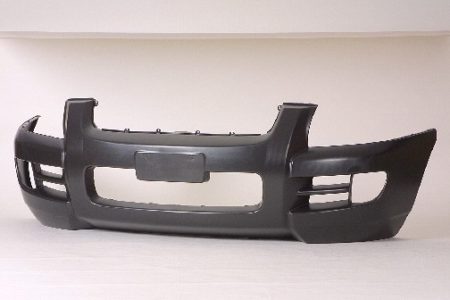 Front bumper cover LX; Bar Type Grille; w/o Luxury Pkg; w/o Flares; prime - KIA SPORTAGE 2005-2010