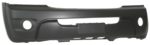 Front bumper cover BASE|LX; w/o Flares; prime - KIA SORENTO 2007-2009