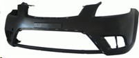 Front bumper cover Sedan; prime - KIA RIO 2010-2011