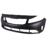 Front bumper cover Sedan; w/o Park Assist; prime - KIA FORTE 2017-2018