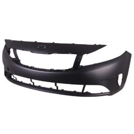 Front bumper cover Sedan; w/o Park Assist; prime - KIA FORTE 2017-2018