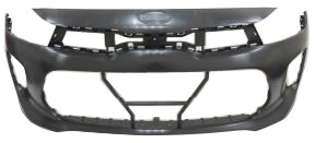 Front bumper cover H/B; prime - KIA RIO 2018-2020