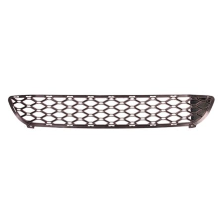 Front bumper grille Sedan; Matte Black - KIA RIO 2010-2011