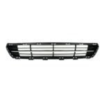 Front bumper grille SX|SXL; USA Built; Louvered Design; w/Chrome Mldg; Black - KIA OPTIMA 2014-2015