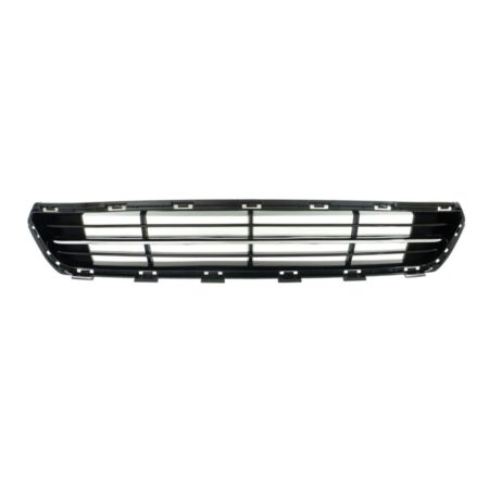 Front bumper grille SX|SXL; USA Built; Louvered Design; w/Chrome Mldg; Black - KIA OPTIMA 2014-2015