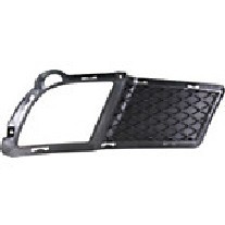 Right Front bumper insert H/B; Hole Cover; w/Fog Lamps - KIA FORTE 2011-2012