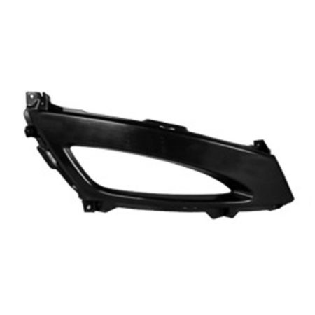 Right Front bumper insert H/B; Fog Lamp Opening Cover; w/o Fog Lamps - KIA FORTE 2011-2012