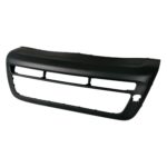 Front bumper molding Center; Black - KIA SOUL 2012-2013
