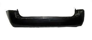Rear bumper cover EX|LX; w/o Back-Up Sensor; prime - KIA SEDONA 2006-2012