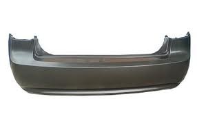 Rear bumper cover w/o Chrome Pkg; PTM - KIA MAGENTIS 2006-2008