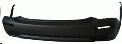 Rear Bumper Cover W/O Sport Pkg; W/Parking Assist; Primed - KIA SORENTO 2011-2013