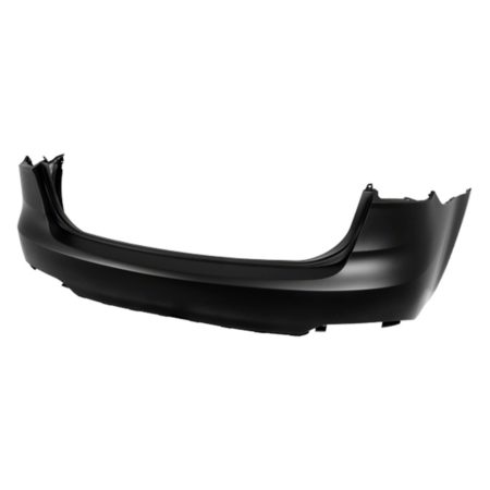 Rear Bumper Cover Sedan; W/O Park Assist; Primed CAPA - KIA FORTE 2014-2016