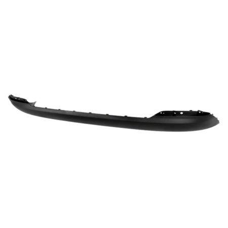 Rear Bumper Cover Lower W/O Exhaust Tip; Matte Dark Gray - KIA FORTE 2014-2016