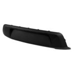 Rear bumper molding Center; Black - KIA SOUL 2012-2013