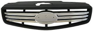 Grille assy Type 2; Black - KIA RIO5 2006-2010