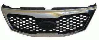 Grille assy Chrome/Black - KIA SORENTO 2011-2013