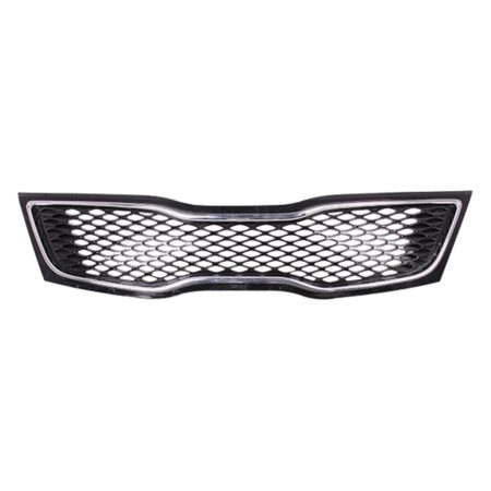 Grille assy LX; USA Built; Black/Chrome - KIA OPTIMA 2014-2015