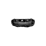 Grille assy FWD; Gloss Black; w/Chrome Frame - KIA SPORTAGE 2017-2019