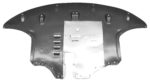 Lower engine cover 3.3L; MAT: PE/Vacuum Form; OEM: PP/Thermo Form; Front - KIA SORENTO 2016-2020