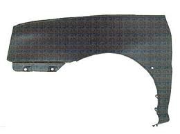Left Front fender assy w/side molding holes; to 12/2/02 - KIA RIO 2003-2003