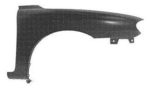 Right Front fender assy 4dr sedan; w/o side marker hole; early design - KIA SPECTRA 2002-2004