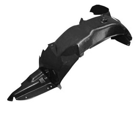 Left Front fender splash shield 4dr sedan; fender liner; early design - KIA SPECTRA 2000-2004