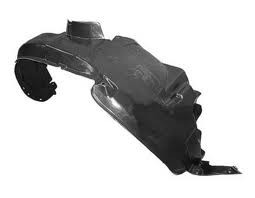 Right Front fender splash shield 2.7L engine; plastic liner - KIA SPORTAGE 2005-2010