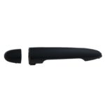 Right Front door handle outer w/o Key Hole; Matte Black - KIA RONDO 2007-2012