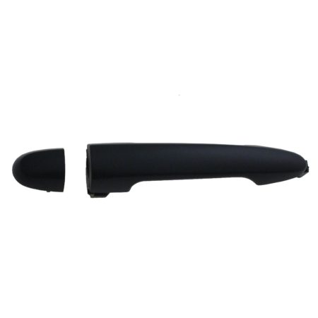Right Front door handle outer w/o Key Hole; Matte Black - KIA RONDO 2007-2012