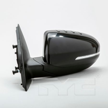 Left Mirror outside rear view HYBRID; Power; Manual Folding; Non-Heated; PTM - KIA OPTIMA 2011-2013