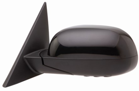 Left Mirror outside rear view Power; Non-Heated; w/o Signal Lamp; Man-Folding; PTM - KIA SOUL 2014-2019