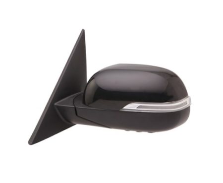 Left Mirror outside rear view Power; Non-Heated; w/Signal Lamp; Man-Folding; PTM - KIA SOUL 2014-2019