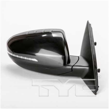 Right Mirror outside rear view Power; Heated; w/Signal Lamp; Man-Folding; PTM - KIA OPTIMA 2012-2013