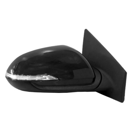 Right Mirror outside rear view EX|S; H/B; Power; Heated; w/Signal Lamp; Black - KIA RIO 2018-2018