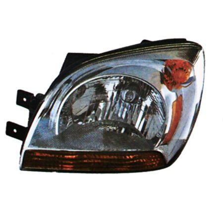 Left Headlamp assy composite To 3-24-08; Type 1 - KIA SPORTAGE 2005-2010