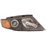 Left Headlamp assy composite Black Bezel - KIA OPTIMA 2009-2010