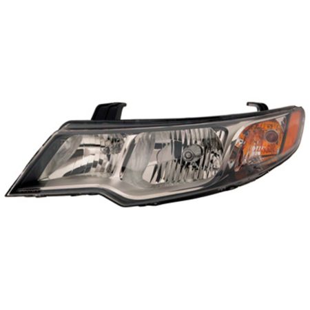 Left Headlamp assy composite KOUP; From 10-12-09 - KIA FORTE KOUP 2010-2013