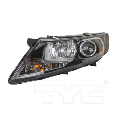 Left Headlamp assy composite Exc HYBRID; Halogen; Korea Built; To 12-6-10 - KIA OPTIMA 2011-2011
