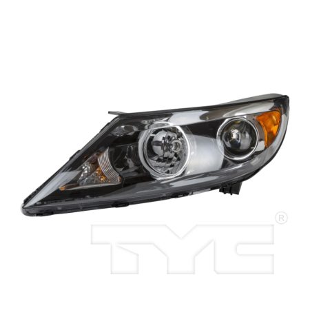 Left Headlamp assy composite BASE|EX|LX; Halogen - KIA SPORTAGE 2011-2012