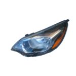 Left Headlamp assy composite EX|LX; Sedan; w/o LED Position Lamp - KIA RIO 2012-2017