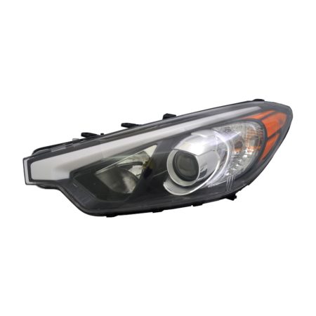 Left Headlamp Assy Composite Halogen; w/o LED Position Lamp