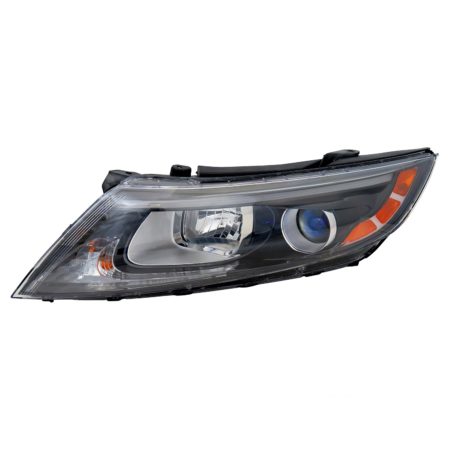 Left Headlamp Assy Composite Halogen; Usa Built; W/O Led Position Lamp - KIA OPTIMA 2014-2015