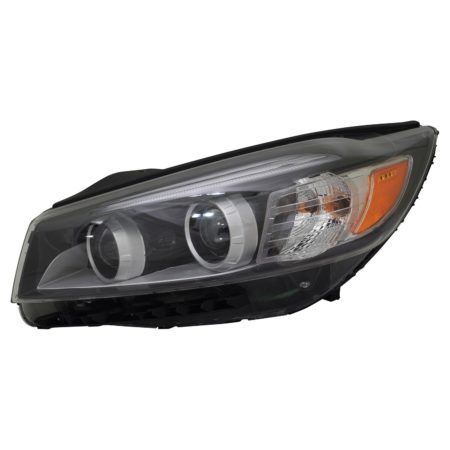Left Headlamp assy composite Halogen; w/o LED Accent Light - KIA SORENTO 2016-2018
