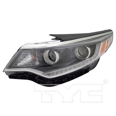 Left Headlamp assy composite Halogen; w/Daytime Running Light - KIA OPTIMA 2016-2017
